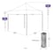 Impact Canopy TL Kit 10 FT x 10 FT  , 210d Top Black , Roller Bag, and 4 Weight Bags 283020202 - alternate 6